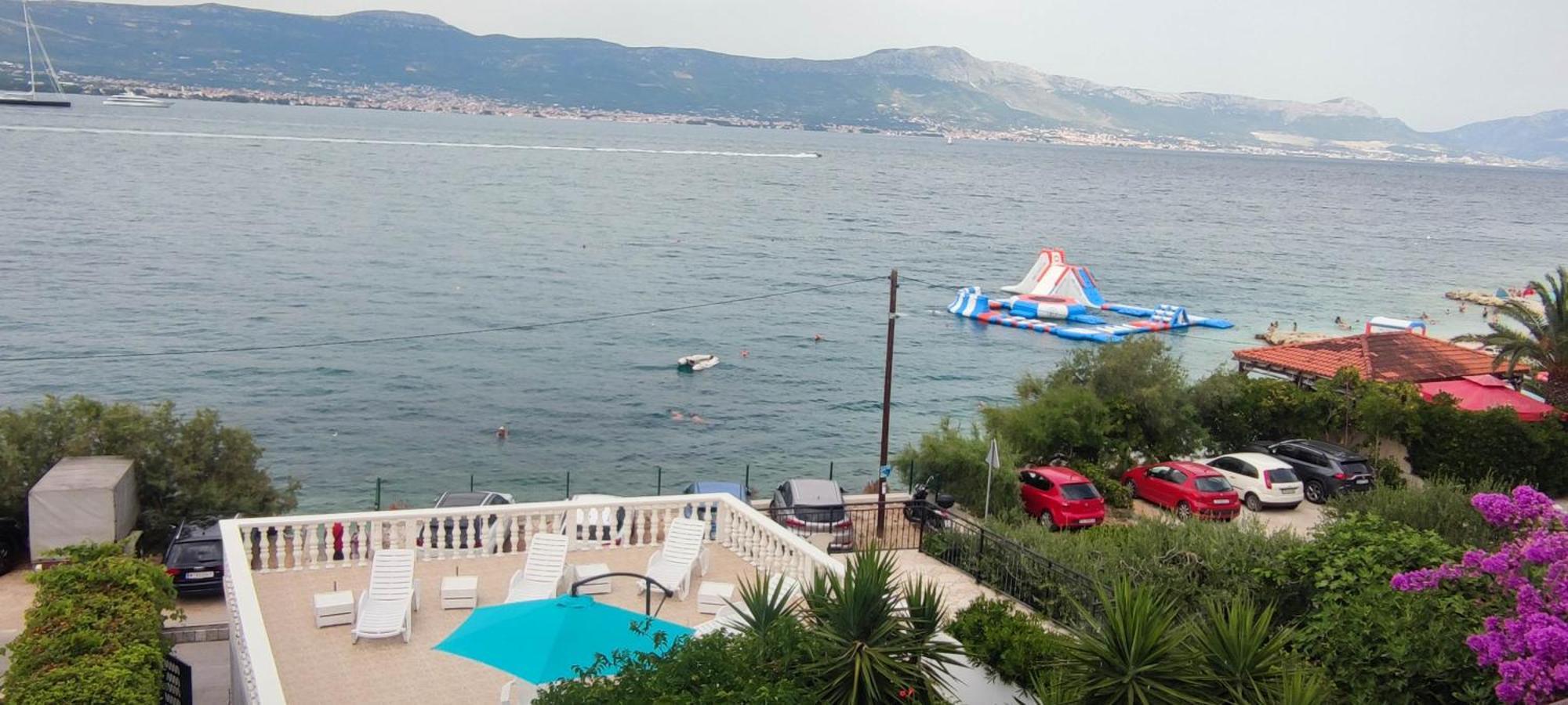 Villa Fjaba - By The Sea - With The Big Terraces & Great Sea View Trogir Exterior foto