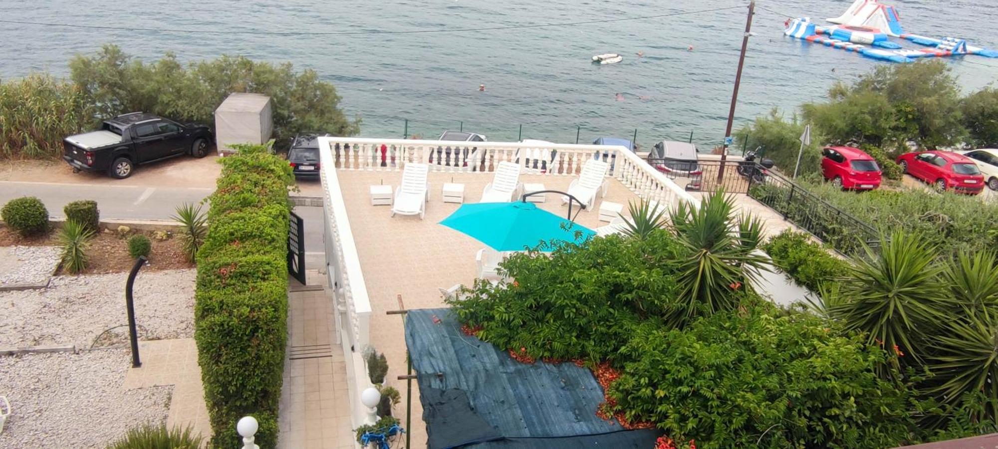 Villa Fjaba - By The Sea - With The Big Terraces & Great Sea View Trogir Exterior foto